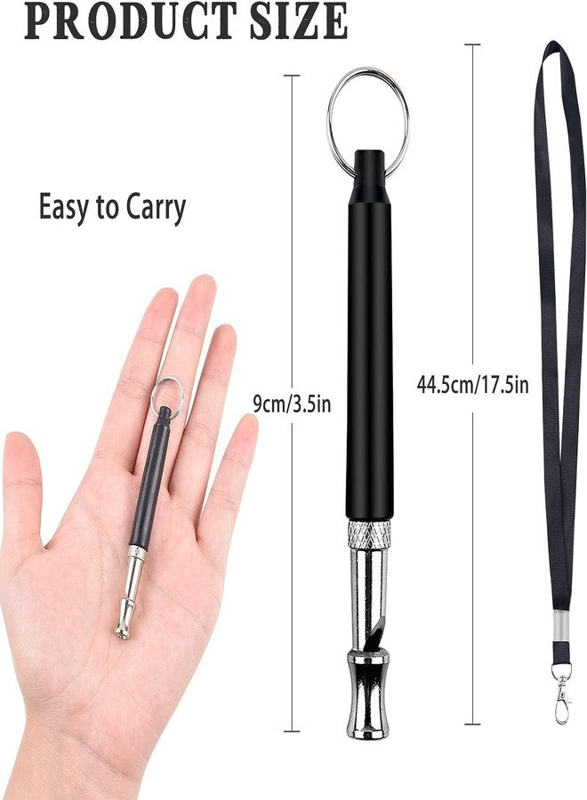 KsPups Professional Dog Training Whistles, Adjustable Frequency, Ultrasound Stop Barking Tool, with Black Strap Lanyard (Pack of-1) - Image 3